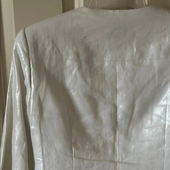 Vince Camuto Women's White Jacket Size 8 EUC - Picture 11 of 14